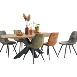 Eettafel Silvares 225x120 cm ovaal