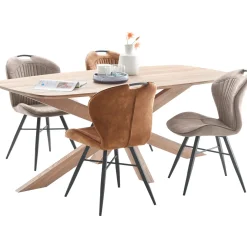 Eettafel Walden eikenhout 180x100 cm Deens ovaal