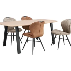 Eettafel Walden eikenhout 200x100 cm Deens ovaal