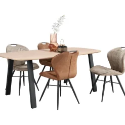 Eettafel Walden eikenhout 200x100 cm Deens ovaal