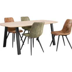 Eettafel Walden eikenhout 200x100 cm Deens ovaal