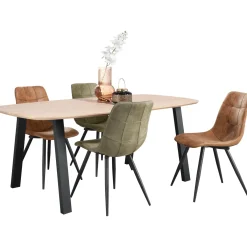 Eettafel Walden eikenhout 200x100 cm Deens ovaal