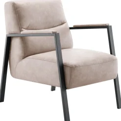Fauteuil Safira lichtbruin