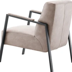 Fauteuil Safira lichtbruin