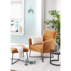 Fauteuil Varne geel basic comfort