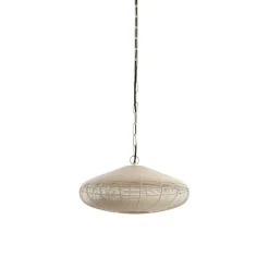 Hanglamp Ahero 18x40 cm beige
