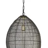 Hanglamp Merrit 40x53 cm zwart