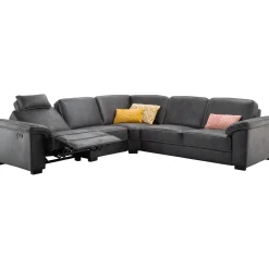 Hoekbank Candelas antraciet relaxfunctie excellent comfort