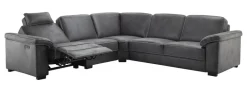 Hoekbank Candelas antraciet relaxfunctie premium comfort