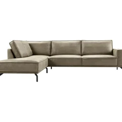 Hoekbank links Alburg groen basic comfort