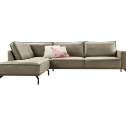 Hoekbank links Alburg groen basic comfort