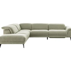 Hoekbank links Alunda groen relaxfunctie premium comfort