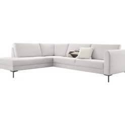 Hoekbank links Arluno grijs basic comfort