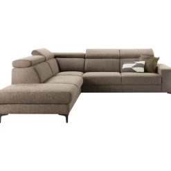 Hoekbank links Ixonia grijs premium comfort