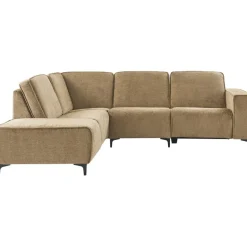 Hoekbank links Laeny bruin premium comfort
