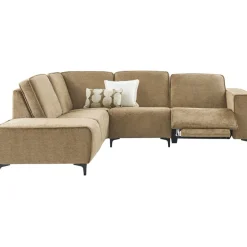 Hoekbank links Laeny bruin premium comfort
