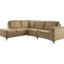 Hoekbank links Laeny bruin premium comfort