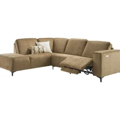 Hoekbank links Laeny bruin premium comfort