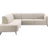 Hoekbank links Micco beige basic comfort
