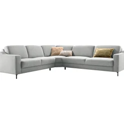 Hoekbank links Mirtho grijs supreme comfort