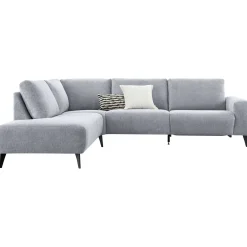 Hoekbank links Nyborg grijs basic comfort