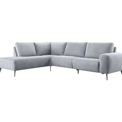 Hoekbank links Nyborg grijs basic comfort