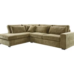 Hoekbank links Yukom groen premium comfort