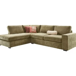 Hoekbank links Yukom groen premium comfort