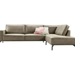 Hoekbank rechts Alburg groen premium comfort