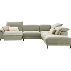 Hoekbank rechts Alunda groen relaxfunctie excellent comfort