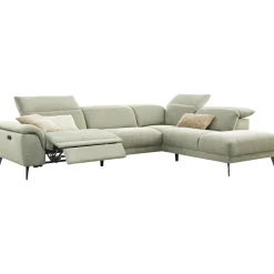 Hoekbank rechts Alunda groen relaxfunctie excellent comfort