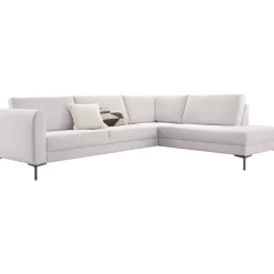 Hoekbank rechts Arluno grijs basic comfort