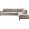 Hoekbank rechts Clanton taupe basic comfort
