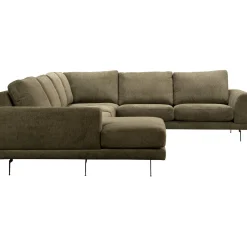 Hoekbank rechts Flandria donkergroen supreme comfort