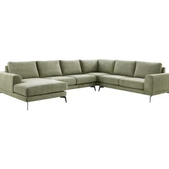 Hoekbank rechts Flandria groen supreme comfort