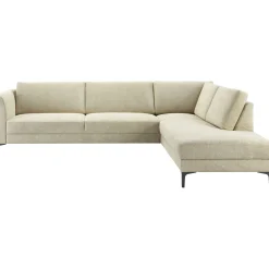 Hoekbank rechts Gulnare beige premium comfort