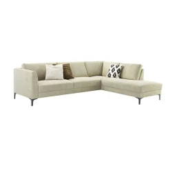 Hoekbank rechts Gulnare beige premium comfort