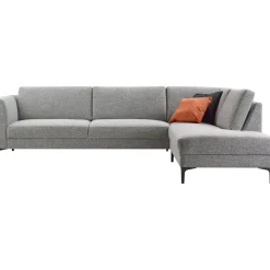Hoekbank rechts Gulnare grijs basic comfort