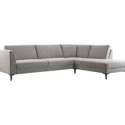 Hoekbank rechts Gulnare grijs basic comfort