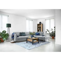 Hoekbank rechts Gulnare grijs basic comfort