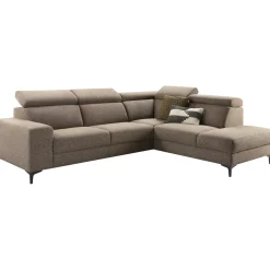 Hoekbank rechts Ixonia grijs premium comfort