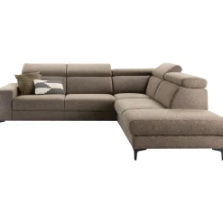 Hoekbank rechts Ixonia grijs excellent comfort