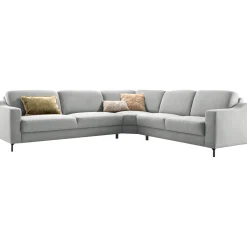 Hoekbank rechts Mirtho grijs supreme comfort