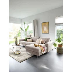 Hoekbank rechts Totham bruin relaxfunctie supreme comfort