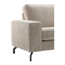 Hoekbank rechts Totham taupe basic comfort