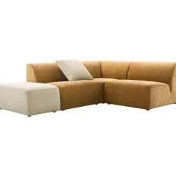 Hoekbank Romont bruin basic comfort