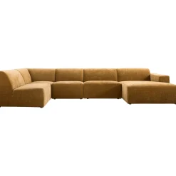 Hoekbank Romont bruin basic comfort