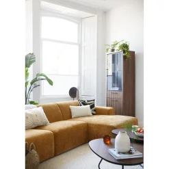 Hoekbank Romont bruin basic comfort