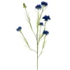 Kunstbloem Dorzano korenbloem 90 cm blauw