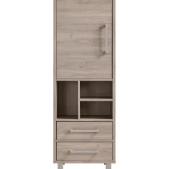 Opbergkast Gradoly 200x70x45 cm grijs